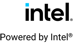 Intel powered by Intel logo